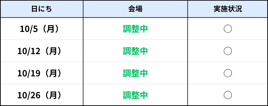 南風原(月)10月